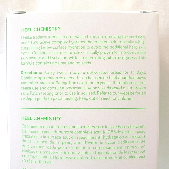The Chemistry Brand Heel Chemistry 100ml Remove Hard Skin Heels For Sandal Feet - Picture 4 of 9